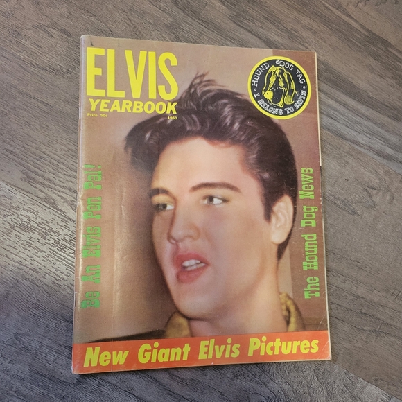 Other - Elvis Presley Vintage 1960 Yearbook Magazine. GUC